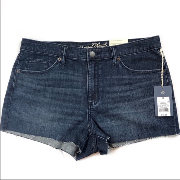 Universal Thread Pants - Universal Thread Short Cutoff High Rise Shortie 12